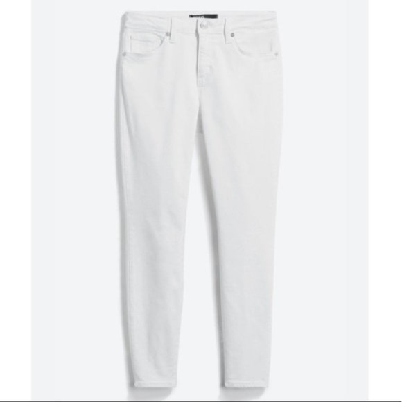 Just Black Denim - Skinny Jean In White - Picture 1 of 8